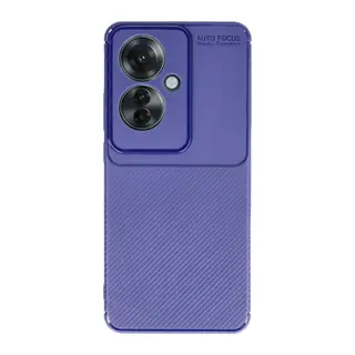 Reno 11F Kılıf Auto Focus Karbon Kapak - Lacivert