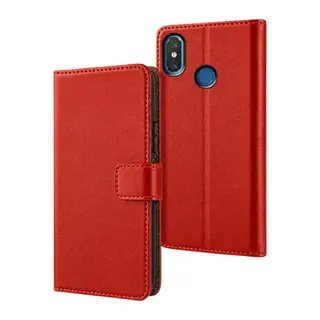 Mi 8 Trend S Plus Kapaklı Kılıf - Kırmızı