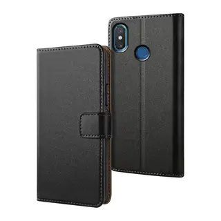 Mi 8 Trend S Plus Kapaklı Kılıf - Siyah