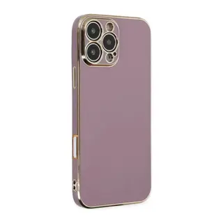iPhone 16 Pro Max Kılıf Volet Silikon - Mor