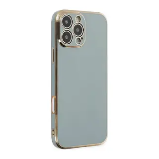 iPhone 16 Pro Max Kılıf Volet Silikon - Açık Yeşil