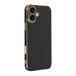 iPhone 16 Kılıf Volet Silikon - Siyah