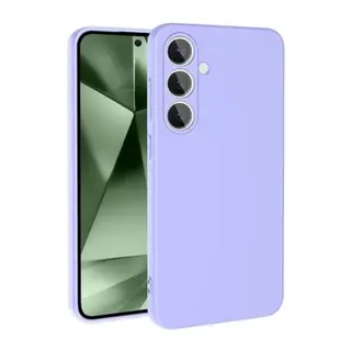 Samsung Galaxy S24 FE Kılıf Nano içi Kadife Silikon - Lila