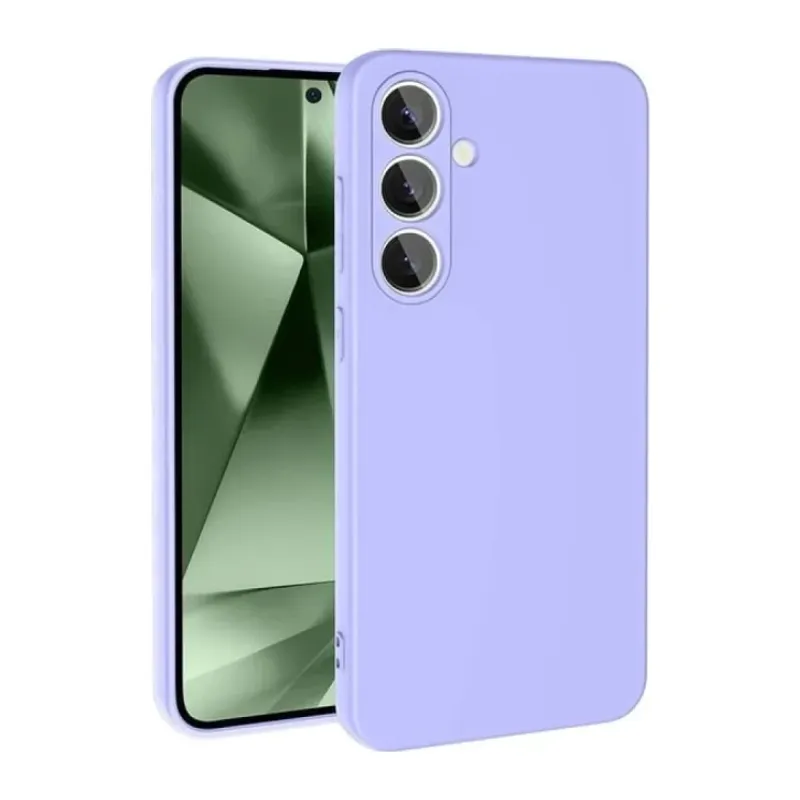 Samsung Galaxy S24 FE Kılıf Nano içi Kadife Silikon - Lila