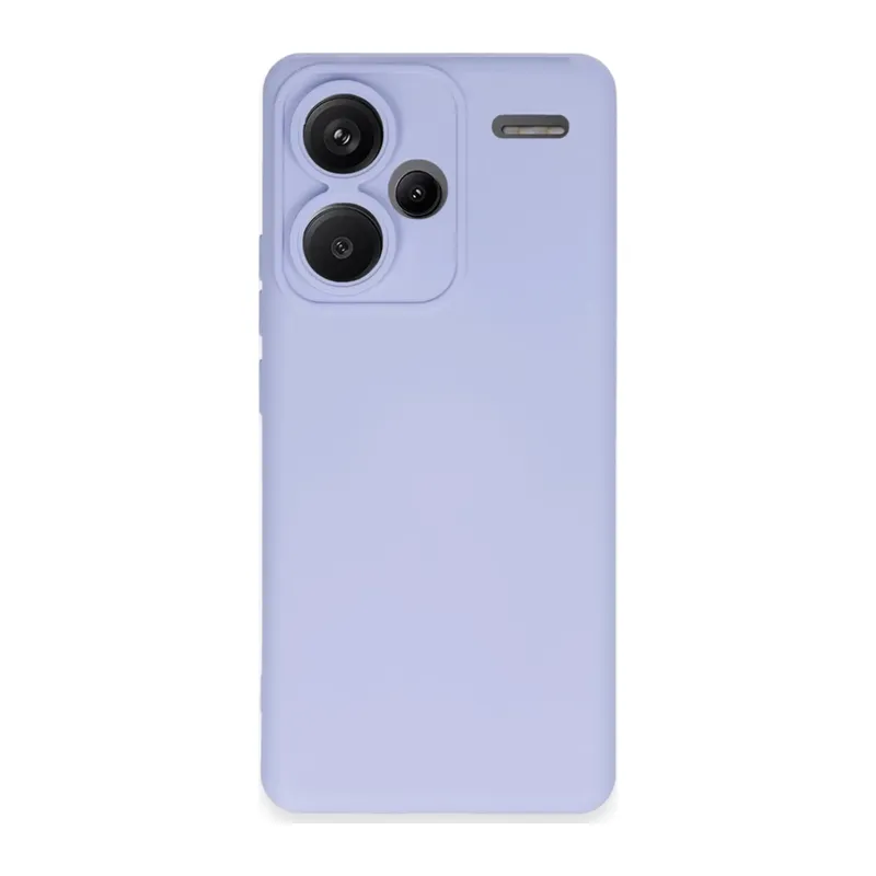 Redmi Note 13 Pro Plus Kılıf Nano içi Kadife Silikon - Lila
