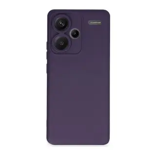 Redmi Note 13 Pro Plus Kılıf Nano içi Kadife Silikon - Mor
