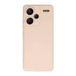 Redmi Note 13 Pro Plus Kılıf Nano içi Kadife Silikon - Pudra