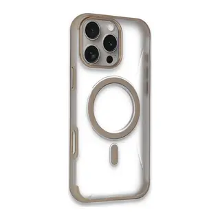 iPhone 16 Pro Max Hilton Magsafe Kapak - Gold