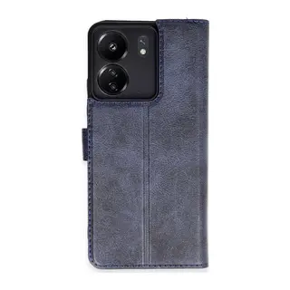 Redmi 13C Kılıf Trend S Plus Kapaklı Kılıf - Lacivert