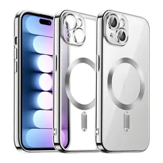 iPhone 13 Kılıf Kross Magneticsafe Kapak - Titan Gri