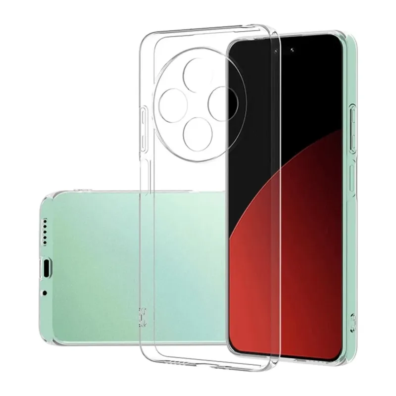 Redmi 14C Kılıf Lüx Şeffaf Silikon
