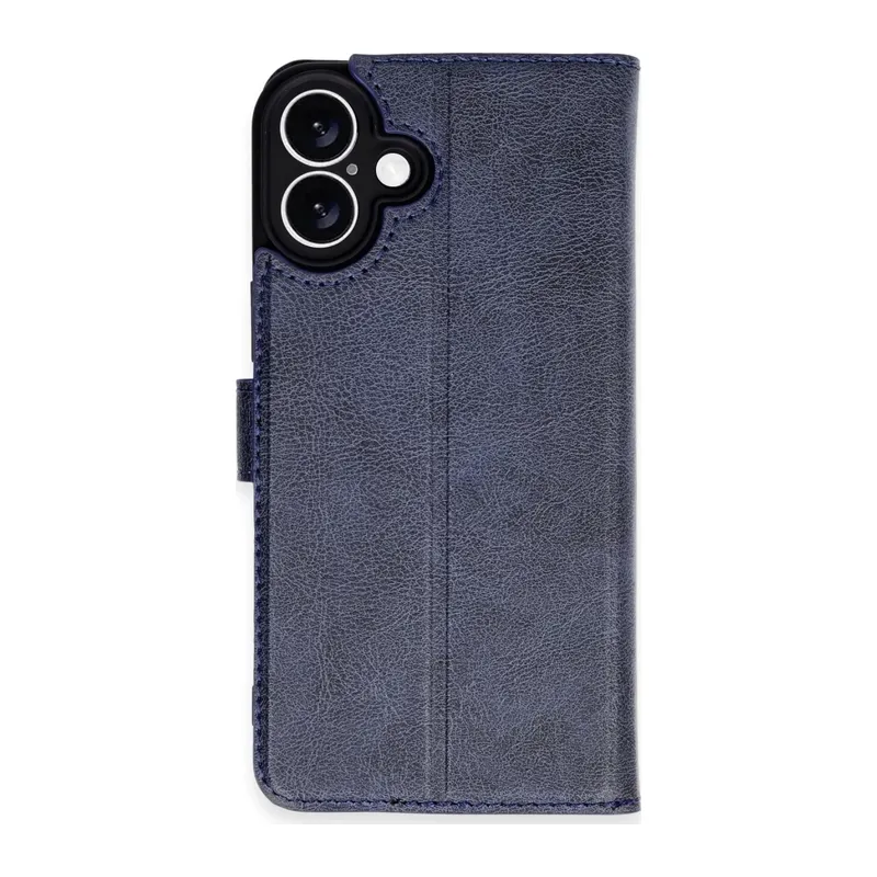 iPhone 16 Plus Kılıf Trend S Plus Kapaklı Kılıf - Lacivert