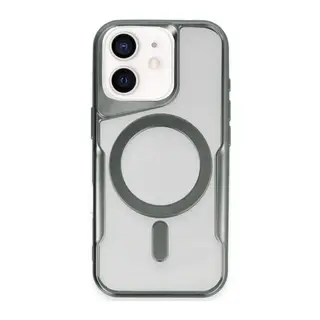 iPhone 11 Kılıf Boyi Magsafe Silikon Kapak - Yeşil