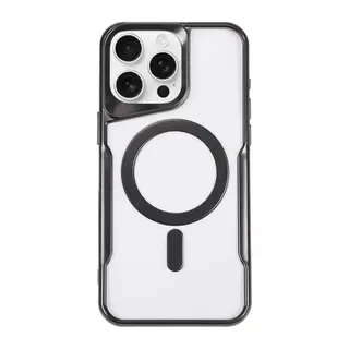 iPhone 14 Pro Kılıf Boyi Magsafe Silikon Kapak - Siyah