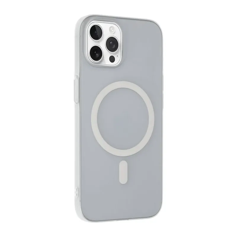 iPhone 14 Pro Tuna PC Slim Magsafe Kapak - Şeffaf