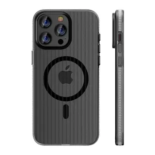 iPhone 16 Pro Max Line Magsafe Kapak - Gri