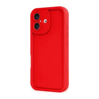 iPhone 16 Kılıf Viera Silikon - Kırmızı