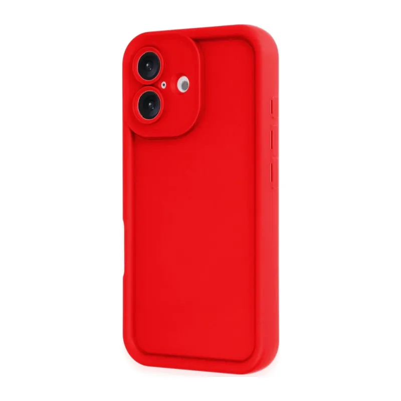 iPhone 16 Kılıf Viera Silikon - Kırmızı