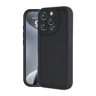 iPhone 16 Pro Kılıf Viera Silikon - Siyah