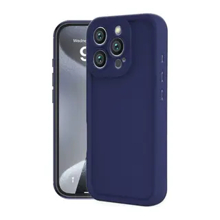 iPhone 16 Pro Kılıf Viera Silikon - Lacivert