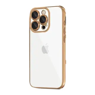 iPhone 16 Pro Max Kılıf Lensli Silikon - Desert