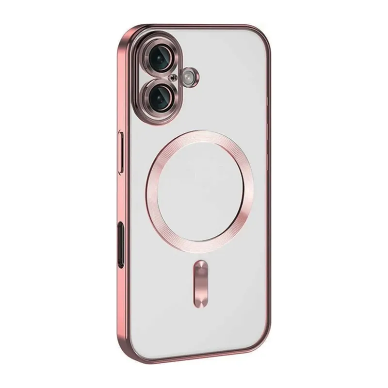 iPhone 16 Kılıf Kross Magneticsafe Kapak - Pembe