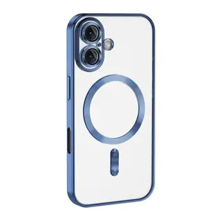 iPhone 16 Kılıf Kross Magneticsafe Kapak - Mavi
