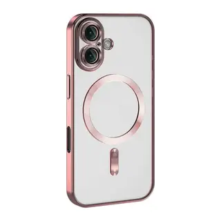 iPhone 16 Plus Kılıf Kross Magneticsafe Kapak - Pembe