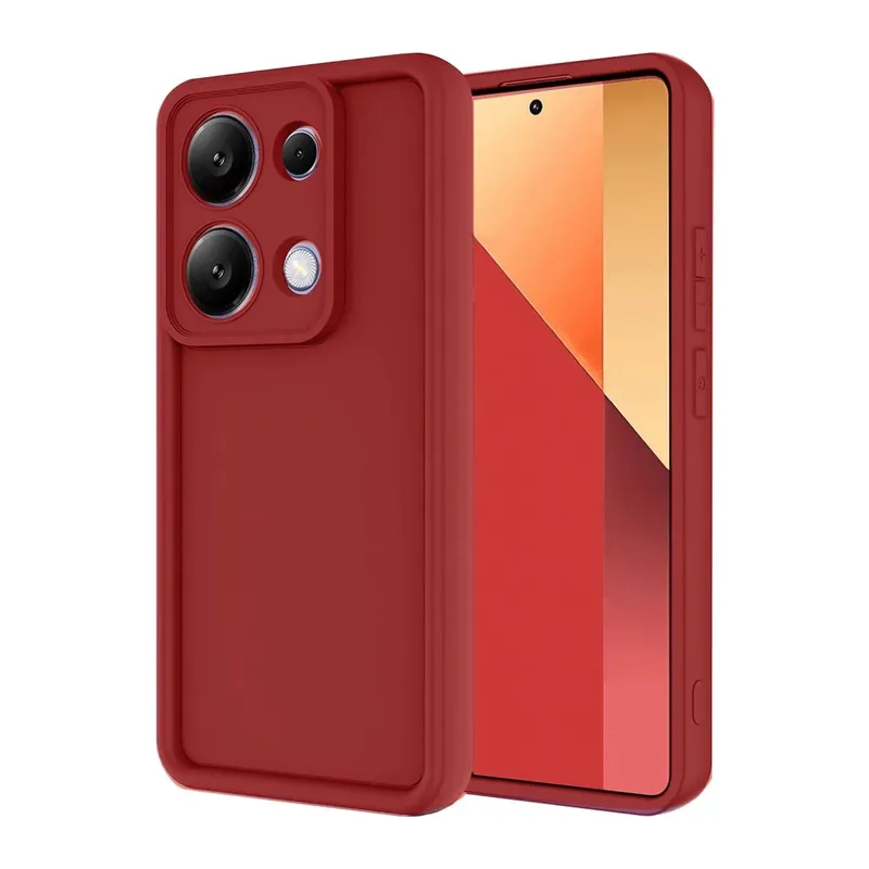 Redmi Note 13 Pro 4G Kılıf Viera Silikon - Kırmızı