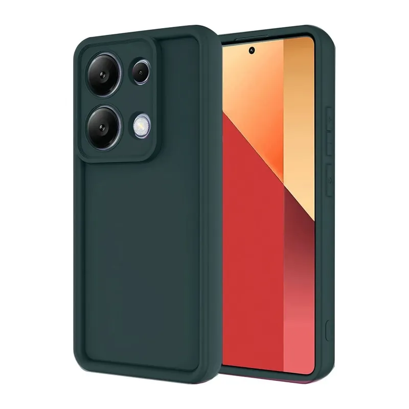 Redmi Note 13 Pro 4G Kılıf Viera Silikon - Koyu Yeşil