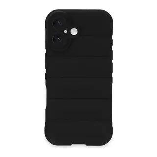 iPhone 16 Kılıf Optimum Silikon - Siyah