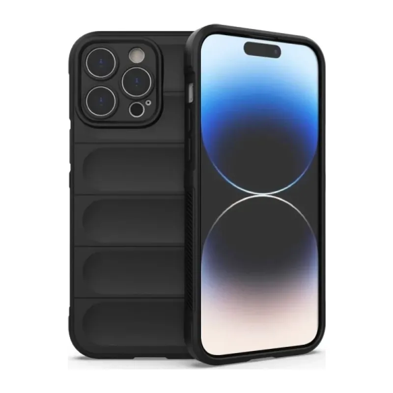 iPhone 16 Pro Max Kılıf Optimum Silikon - Siyah