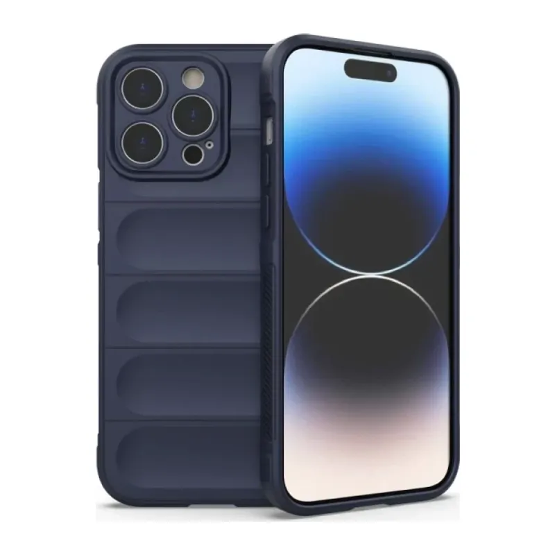 iPhone 16 Pro Max Kılıf Optimum Silikon - Lacivert