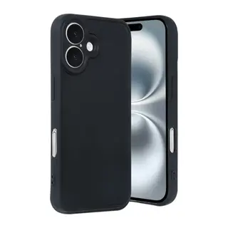 iPhone 16 Kılıf Aras Deri Kapak - Siyah