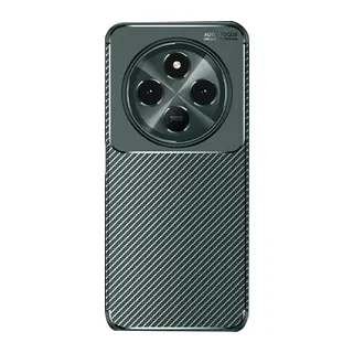 Redmi 14C Kılıf Auto Focus Karbon Kapak - Koyu Yeşil