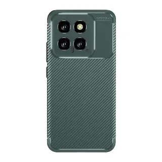 Mi 14T Kılıf Auto Focus Karbon Kapak - Koyu Yeşil