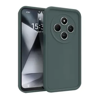 Redmi 14C Kılıf Viera Silikon - Koyu Yeşil