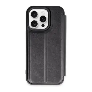 iPhone 14 Pro Kılıf Flip Cover - Siyah