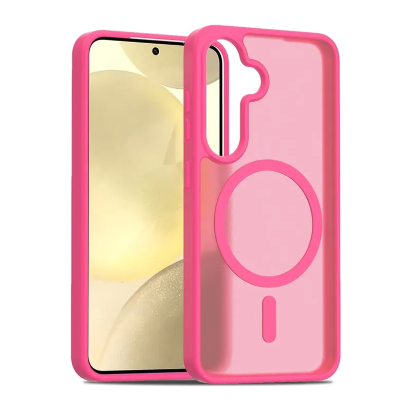 Samsung Galaxy S25 Jota Magsafe Kapak - Rose