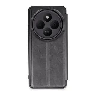 Redmi 14C Kılıf Flip Cover - Siyah