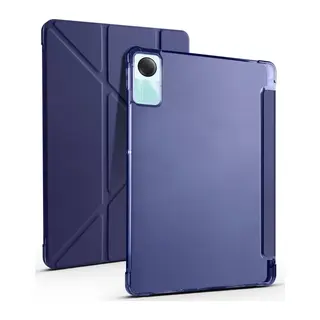 Redmi Pad SE 4G Kılıf Kalemlikli Mars Tablet Kılıfı - Lacivert