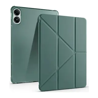 Redmi Pad SE 4G Kılıf Kalemlikli Mars Tablet Kılıfı - Koyu Yeşil