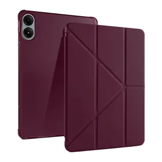 Redmi Pad Pro 12.1 Kılıf Kalemlikli Mars Tablet Kılıfı - Mürdüm
