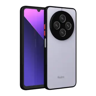 Redmi 14C Kılıf Montreal Silikon Kapak - Siyah