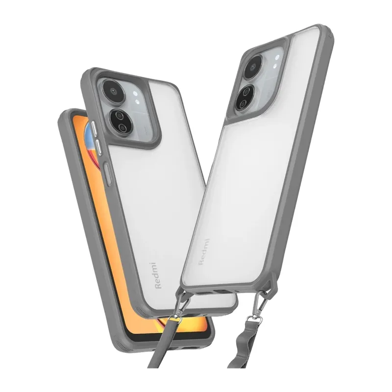 Redmi 13C Kılıf Penta Silikon Kılıf - Titan Gri