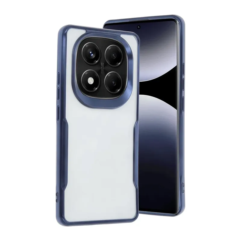 Redmi Note 14 Pro 4G Kılıf Boyi Silikon Kapak - Lacivert