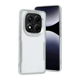Redmi Note 14 Pro 4G Kılıf Boyi Silikon Kapak - Gümüş
