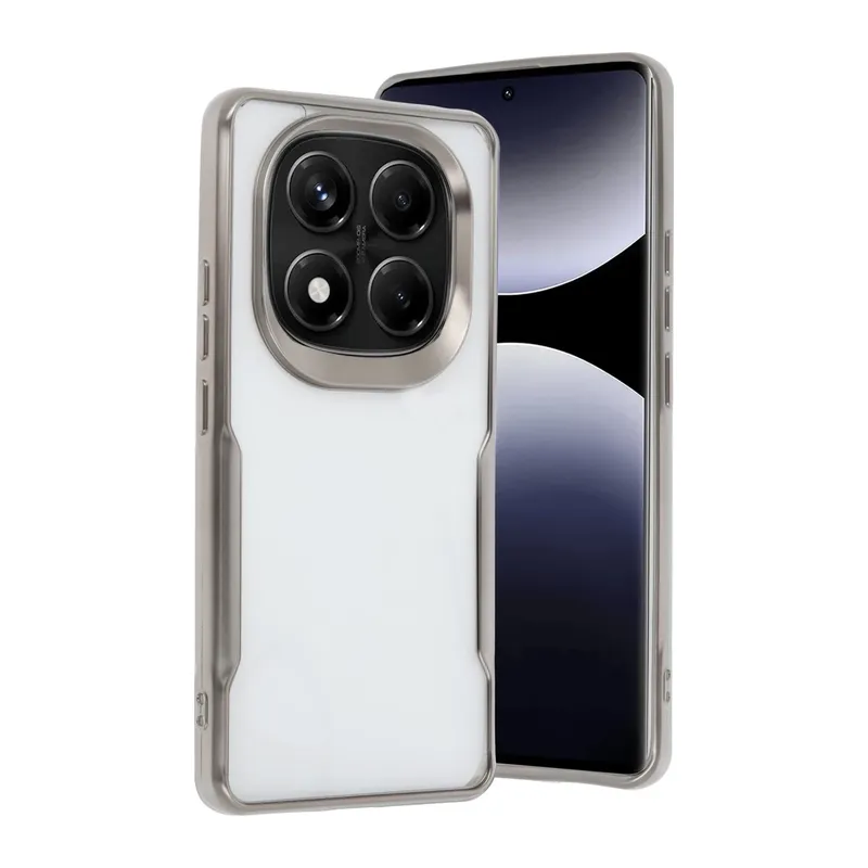 Redmi Note 14 Pro 5G Kılıf Boyi Silikon Kapak - Titan Gri