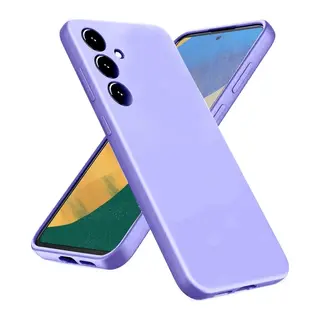 Samsung Galaxy A36 Kılıf Nano içi Kadife Silikon - Lila