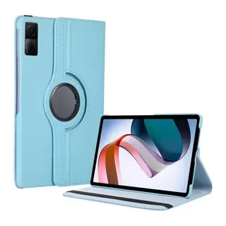 Redmi Pad SE 4G Kılıf 360 Tablet Deri Kılıf - Turkuaz